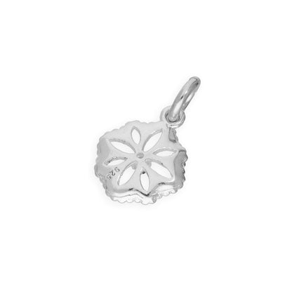 Sterling Silver Cut Out Flower Charm