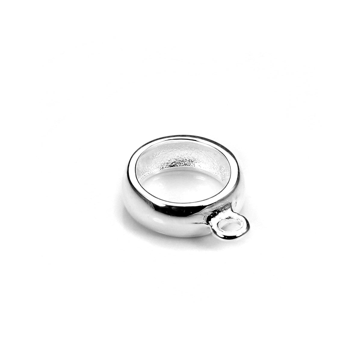 Sterling Silver 6.5mm Hanger Bead Charm