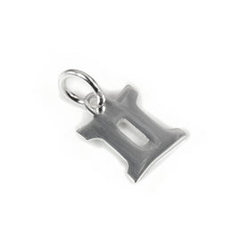 Small Sterling Silver 2D Gemini Gemini Symbol Charm