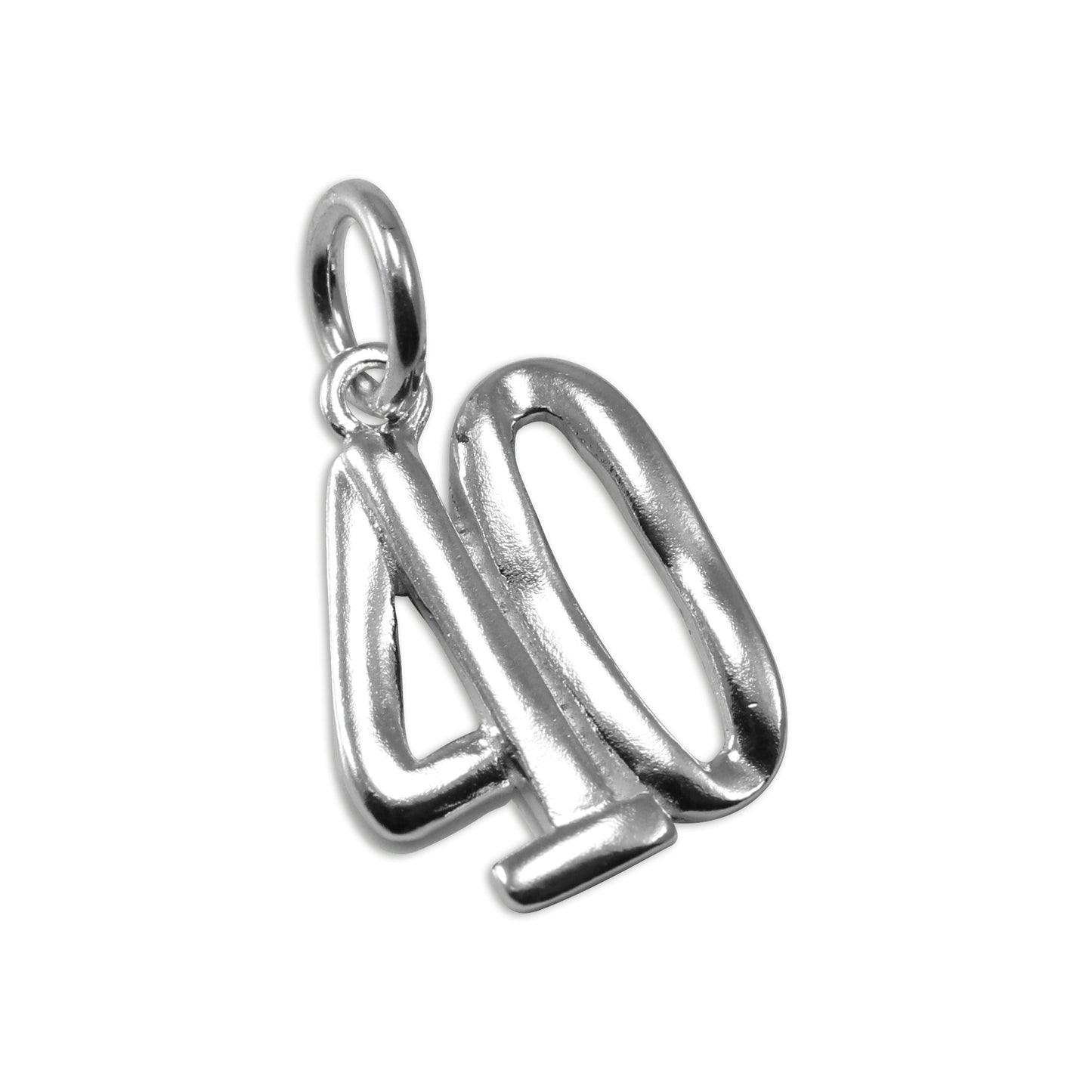 Sterling Silver Birthday Number Charms