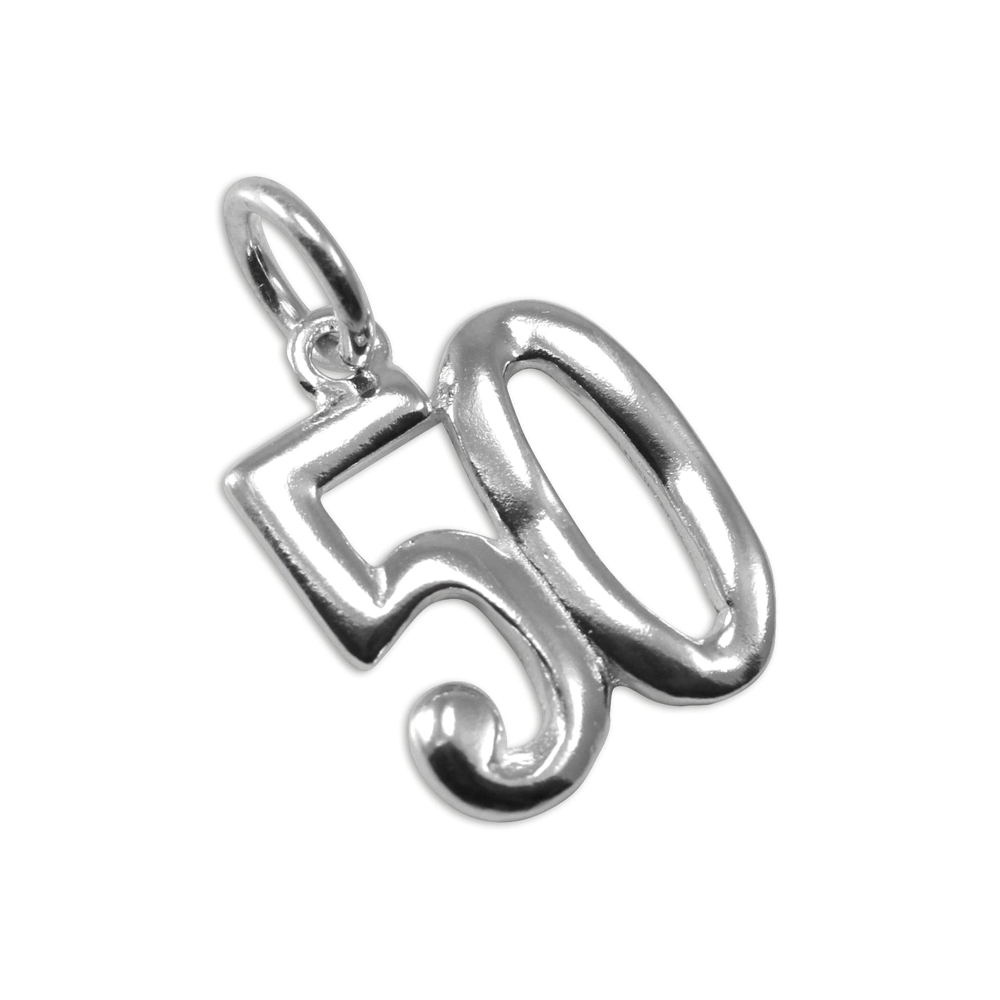 Sterling Silver Birthday Number Charms