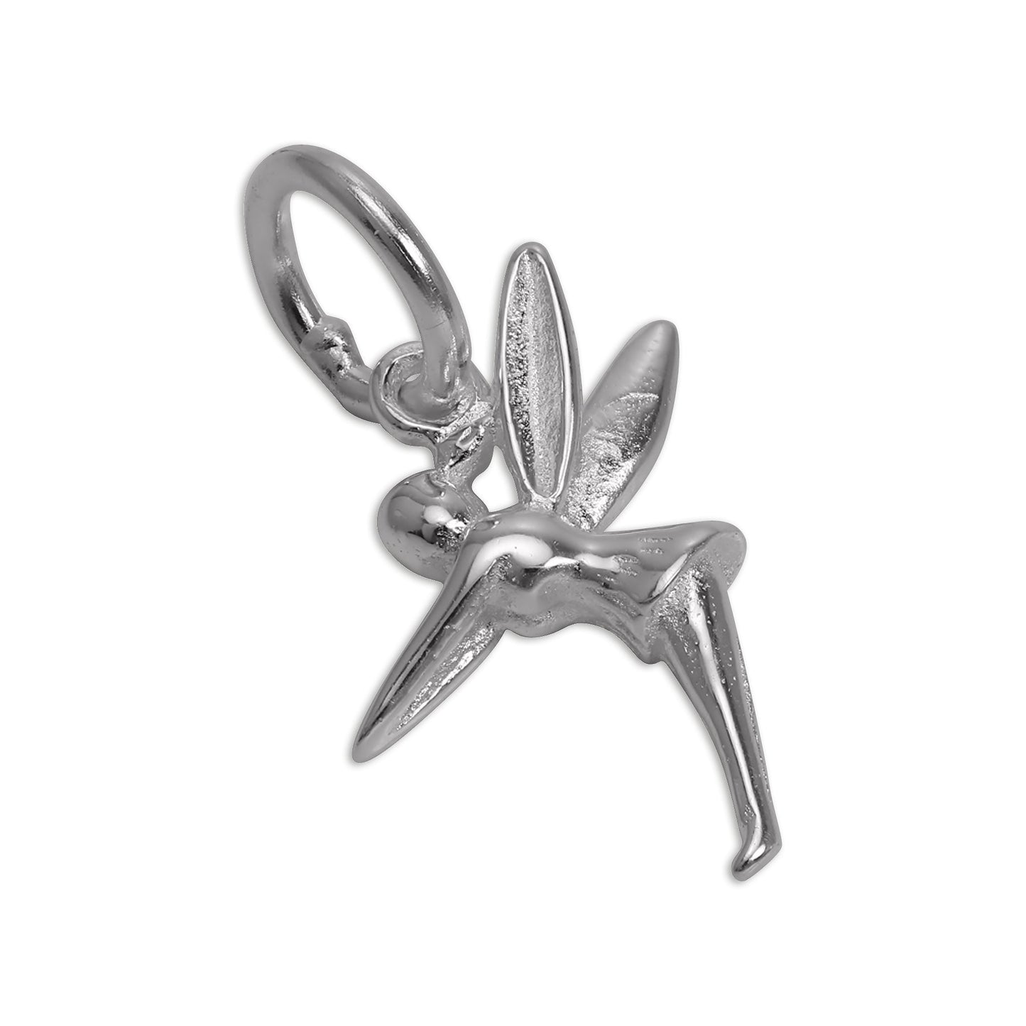 Sterling Silver Winged Fairy Charm