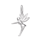 Sterling Silver Winged Fairy Charm