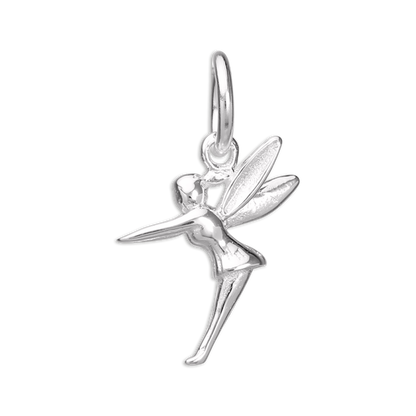 Sterling Silver Winged Fairy Charm