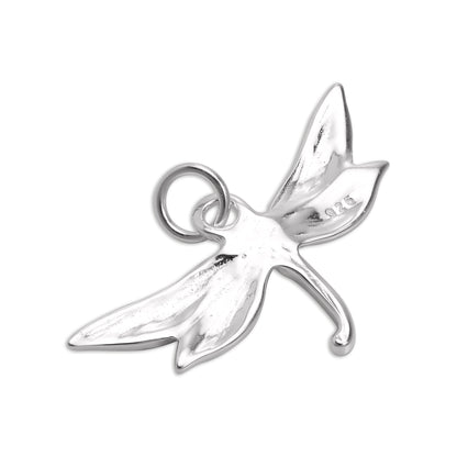 Large Sterling Silver Dragonfly Charm
