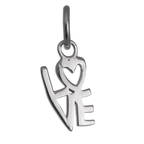 Sterling Silver Love Charm