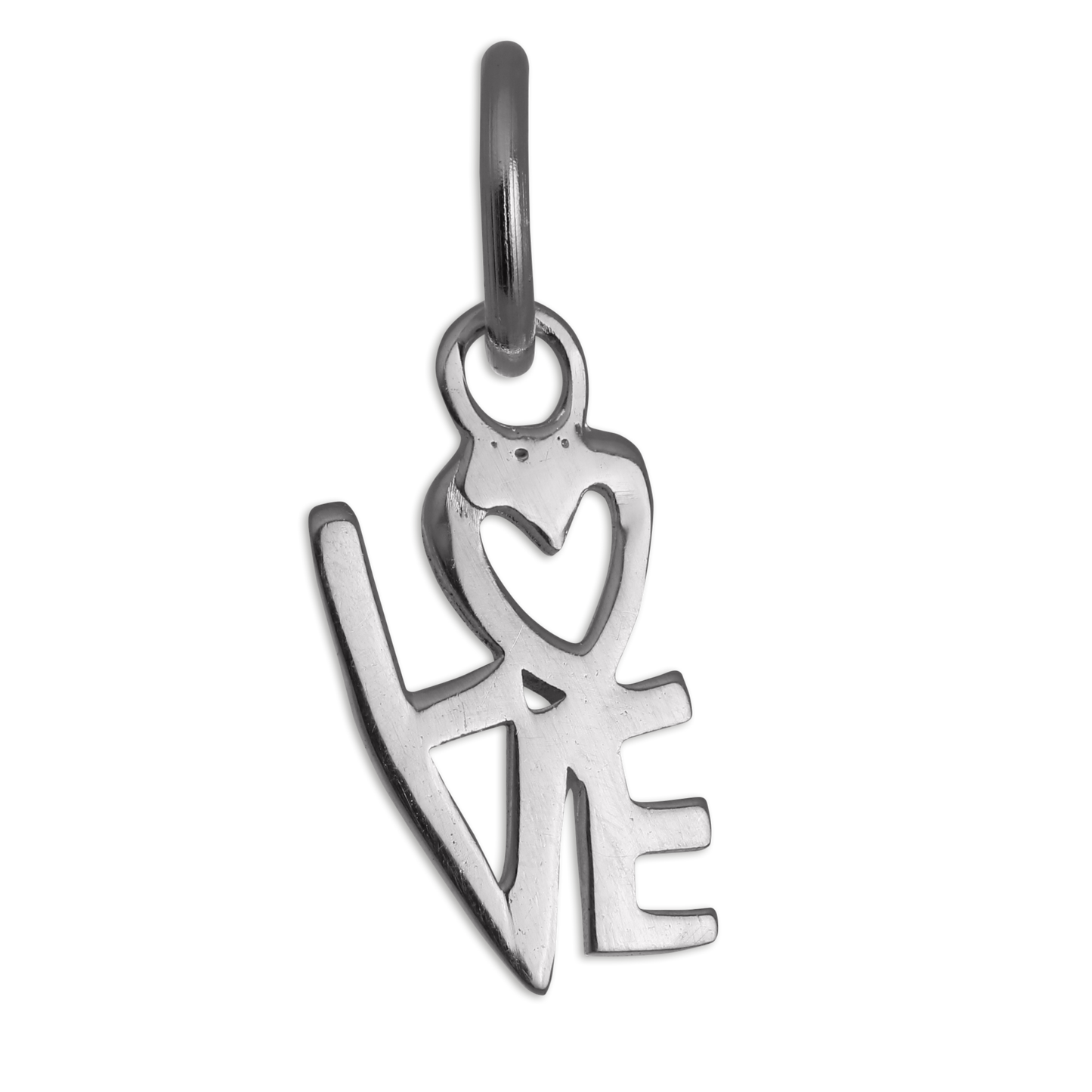 Sterling Silver Love Charm