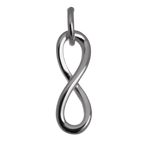 Sterling Silver Infinity Loop Charm