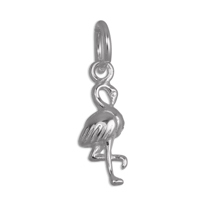 Sterling Silver Flamingo Charm