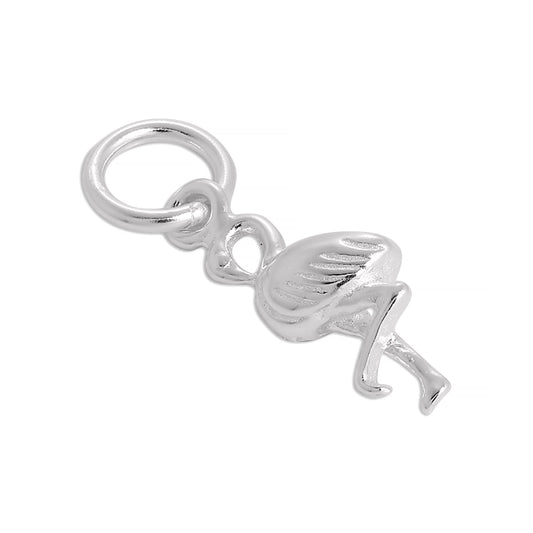 Sterling Silver Flamingo Charm