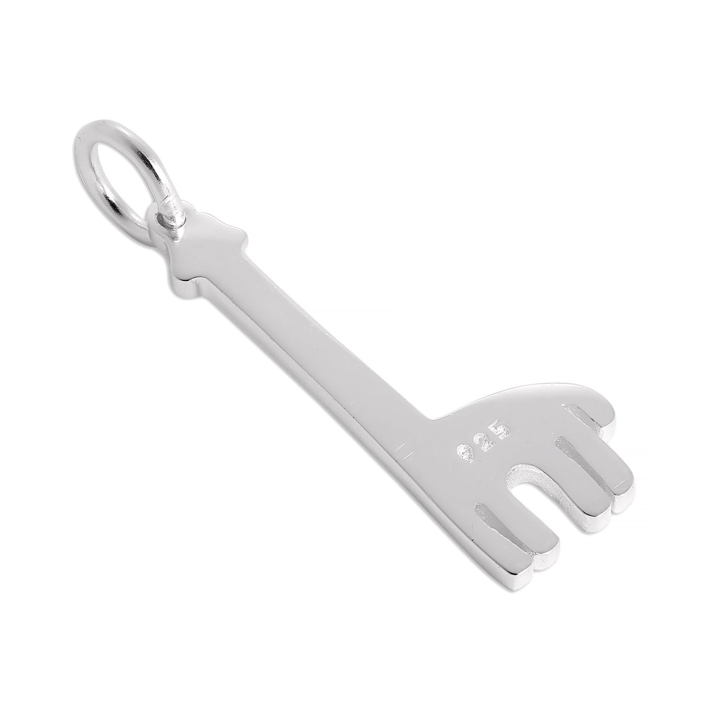 Sterling Silver Simple Giraffe Charm