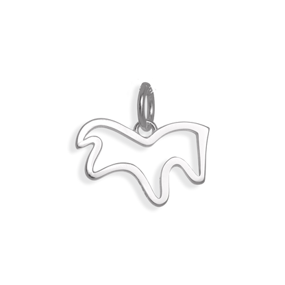 Sterling Silver Cut Out Horse Charm