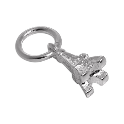 Tiny Sterling Silver Eiffel Tower Charm