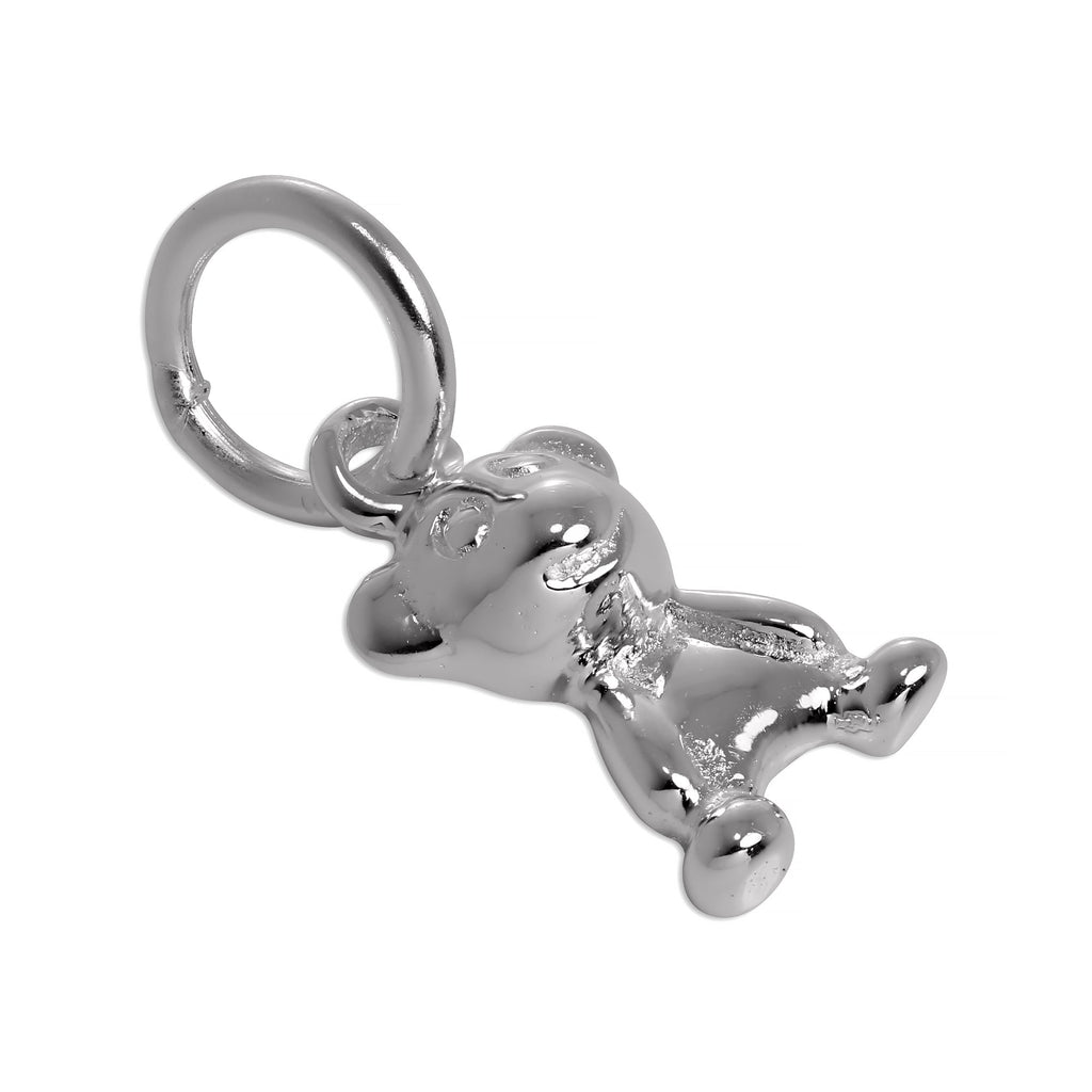 Sterling Silver Teddy Bear Charm