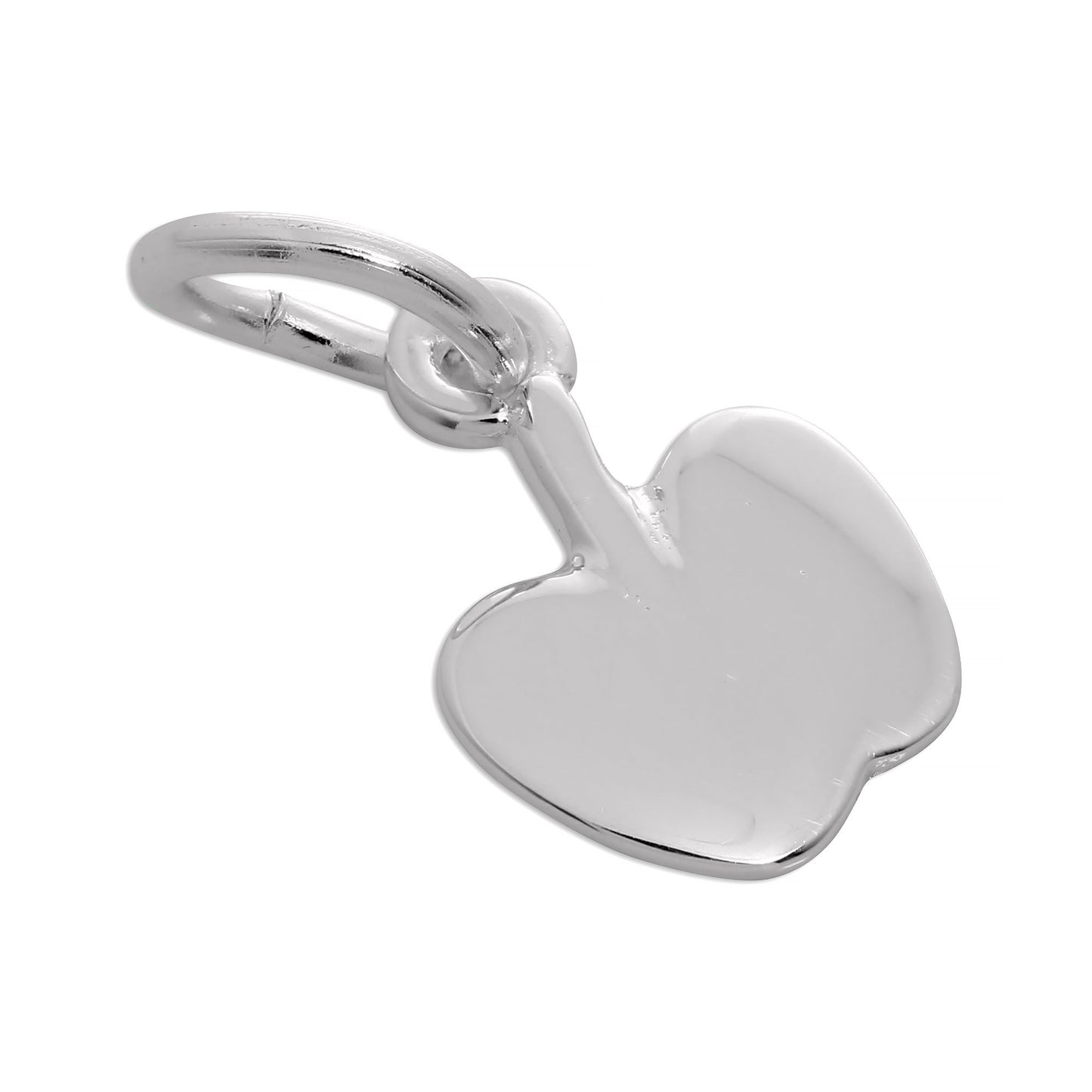 Sterling Silver Apple Charm