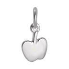 Sterling Silver Apple Charm
