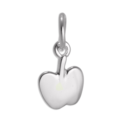 Sterling Silver Apple Charm