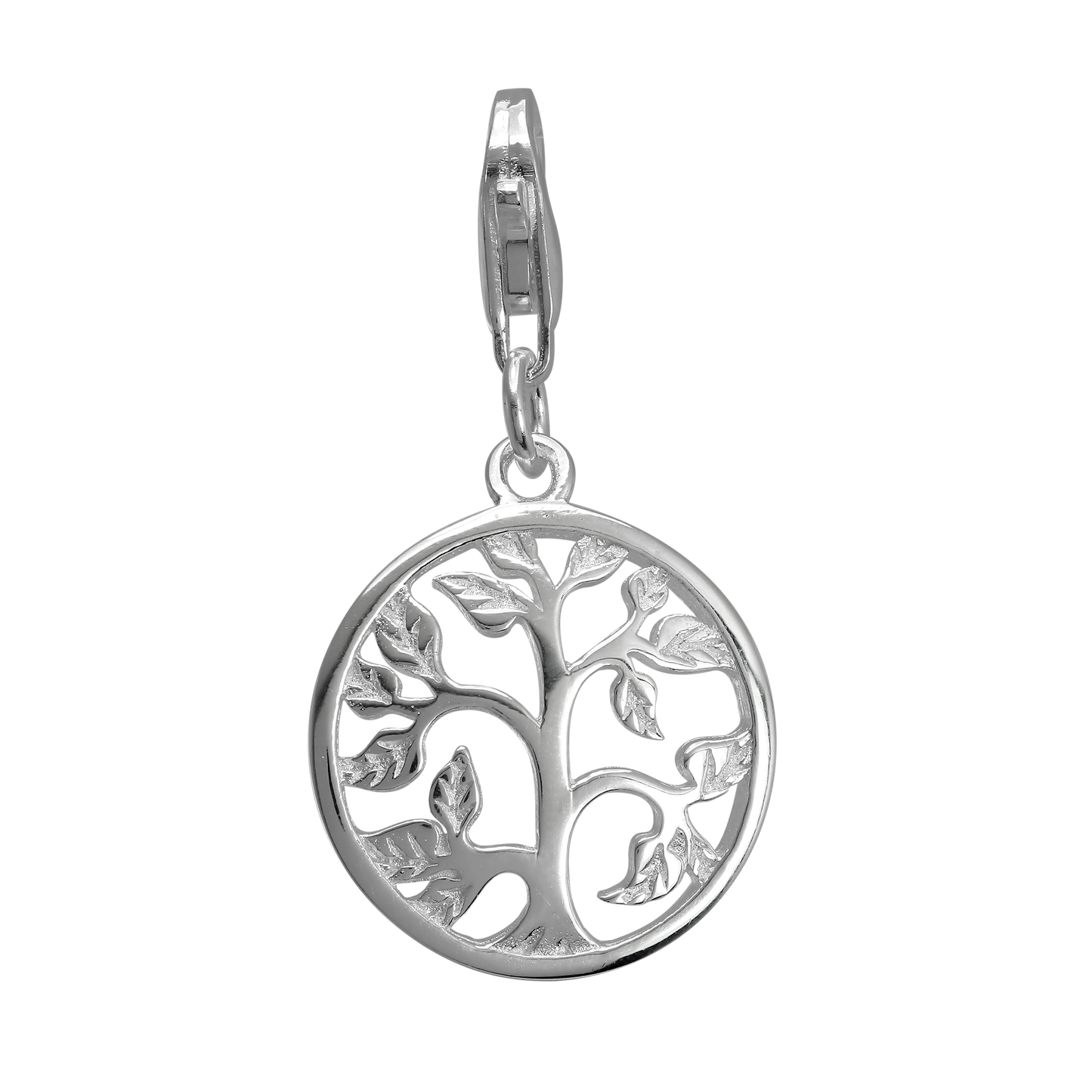 Sterling Silver Tree of Life Clip on Charm