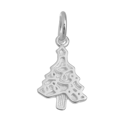 Sterling Silver Christmas Tree Charm