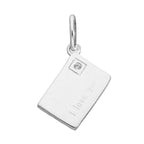 Sterling Silver I Love You Letter Charm