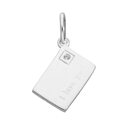 Sterling Silver I Love You Letter Charm
