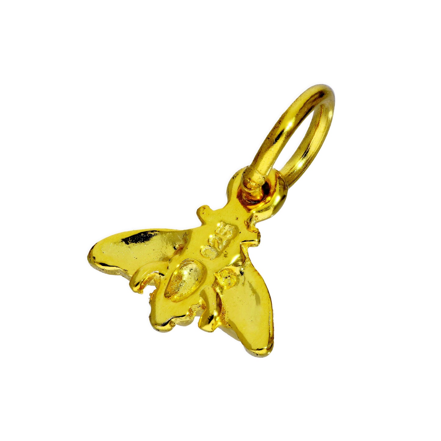 Gold Plated Sterling Silver Bumble Bee Charm