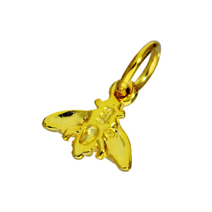 Gold Plated Sterling Silver Bumble Bee Charm
