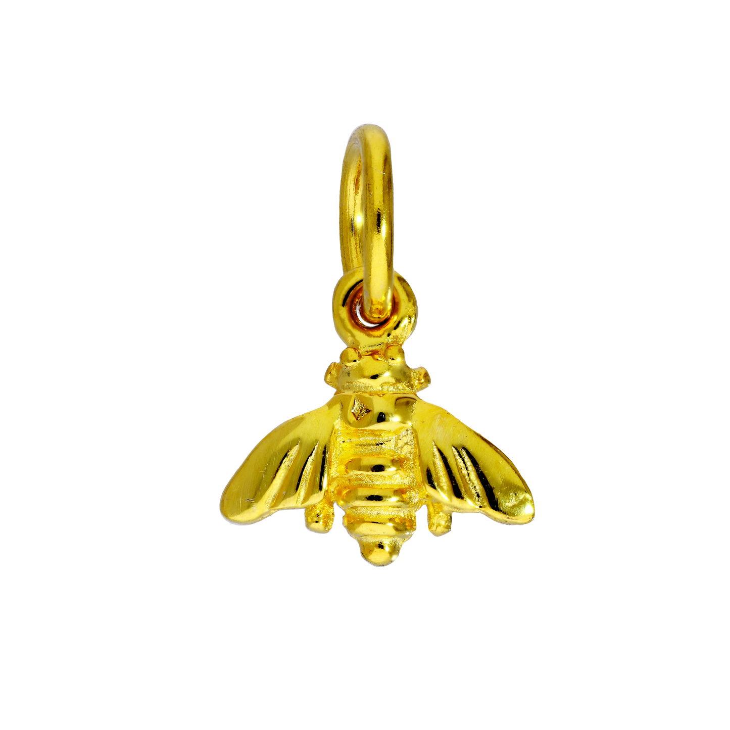 Gold Plated Sterling Silver Bumble Bee Charm