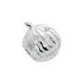 Sterling Silver Pumpkin Bead Charm