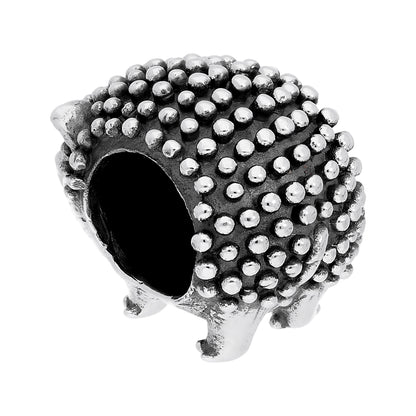 Sterling Silver Hedgehog Bead Charm