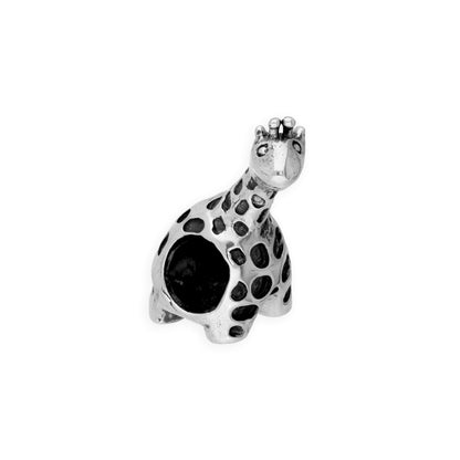 Sterling Silver Giraffe Bead Charm