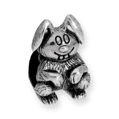 Sterling Silver Hare Bead Charm