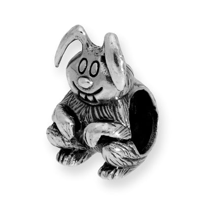 Sterling Silver Hare Bead Charm