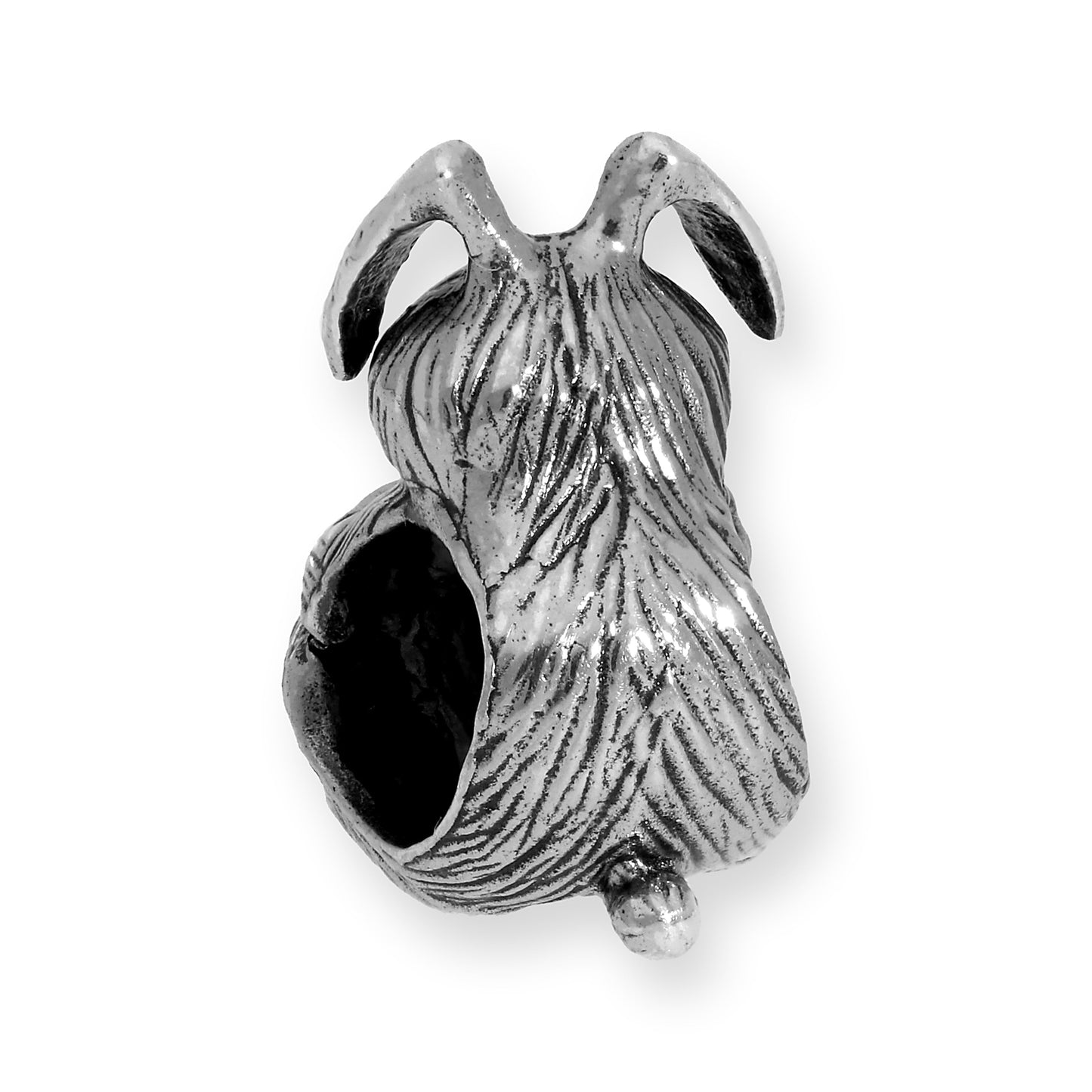 Sterling Silver Hare Bead Charm