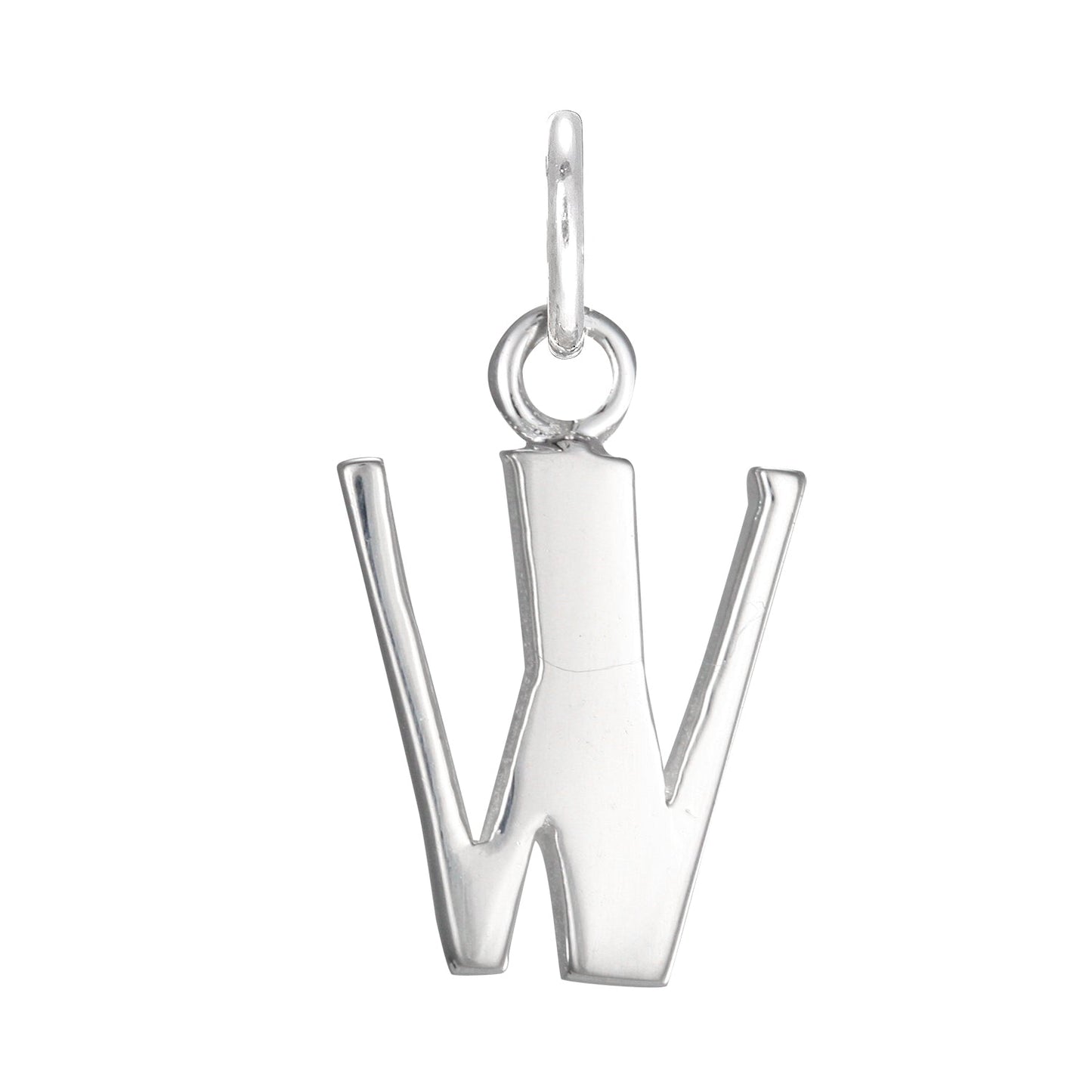 Sterling Silver Alphabet Letter Charm on Jump