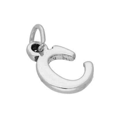 Sterling Silver Alphabet Letter Charm A - Z