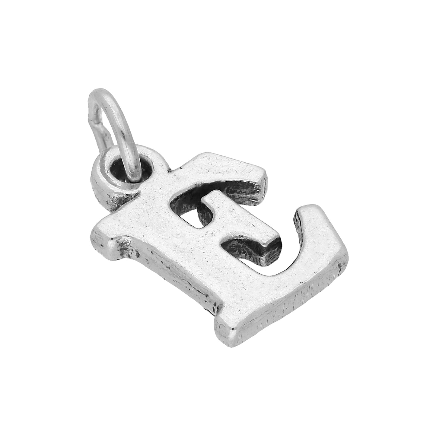 Sterling Silver Alphabet Letter Charm A - Z