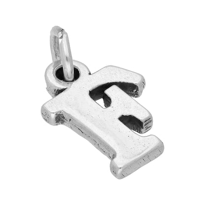 Sterling Silver Alphabet Letter Charm A - Z