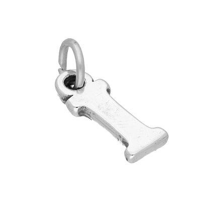 Sterling Silver Alphabet Letter Charm A - Z