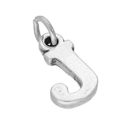 Sterling Silver Alphabet Letter Charm A - Z