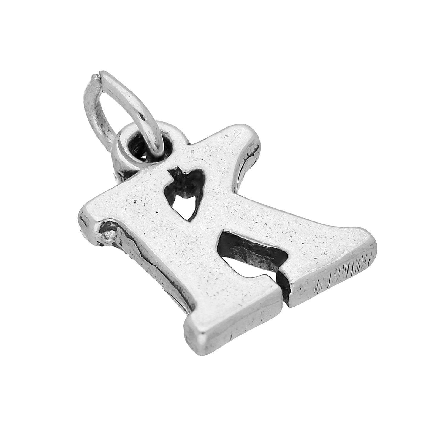 Sterling Silver Alphabet Letter Charm A - Z