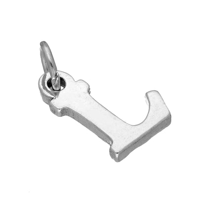 Sterling Silver Alphabet Letter Charm A - Z