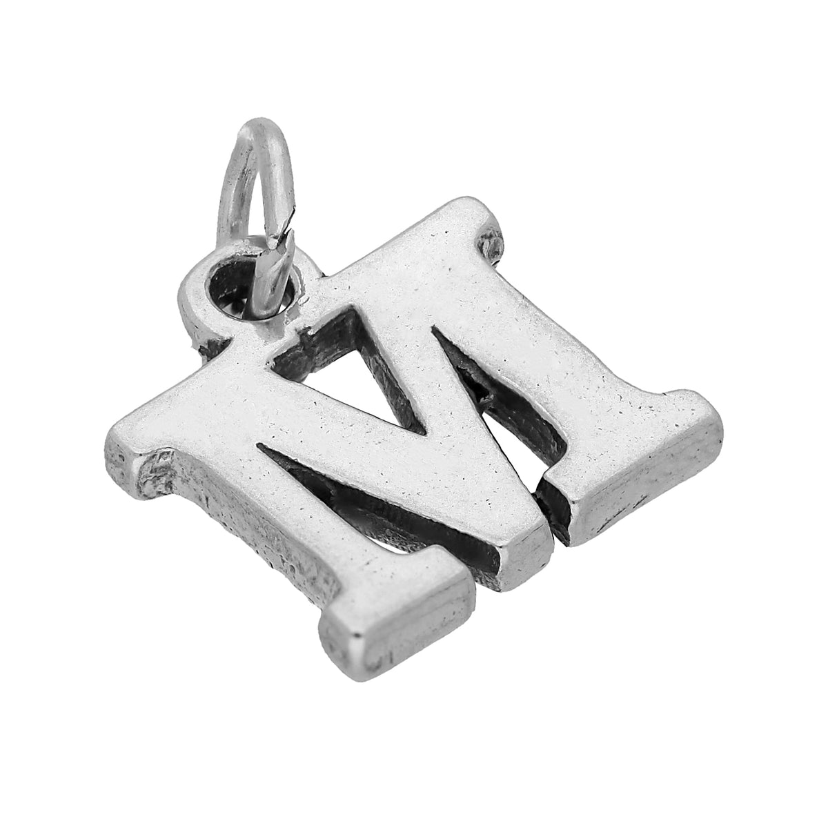 Sterling Silver Alphabet Letter Charm A - Z