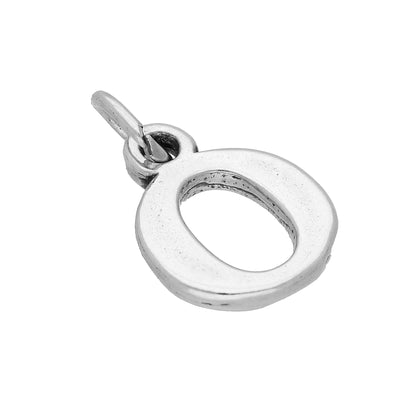 Sterling Silver Alphabet Letter Charm A - Z