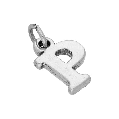 Sterling Silver Alphabet Letter Charm A - Z