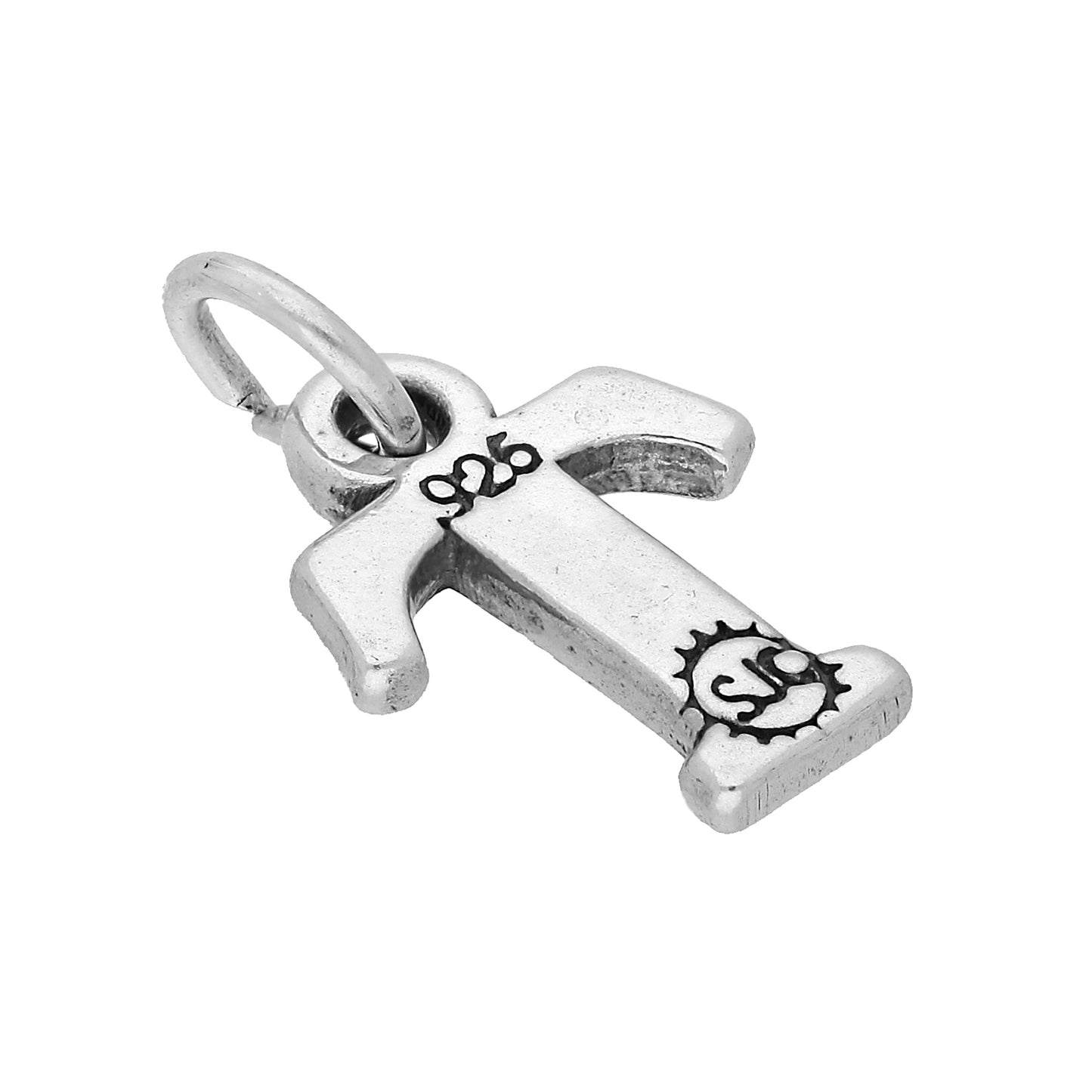 Sterling Silver Alphabet Letter Charm A - Z