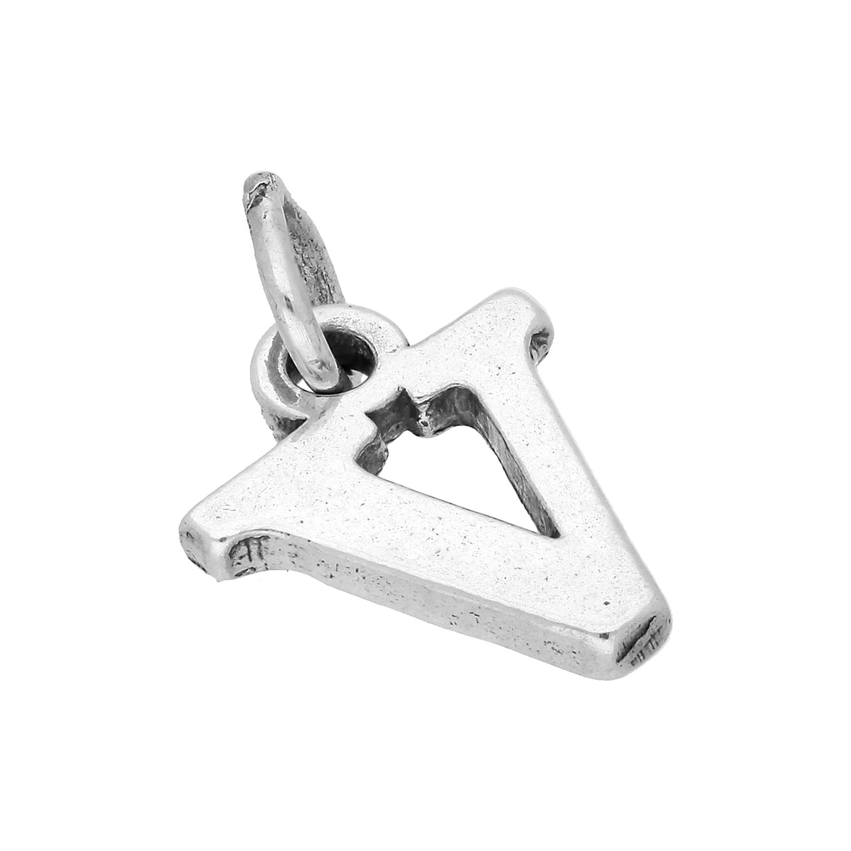 Sterling Silver Alphabet Letter Charm A - Z