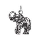 Sterling Silver Elephant Charm