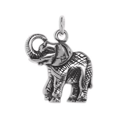 Sterling Silver Elephant Charm