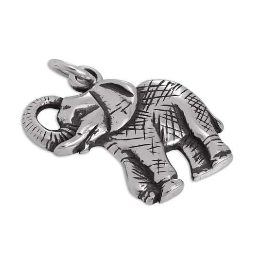 Sterling Silver Elephant Charm